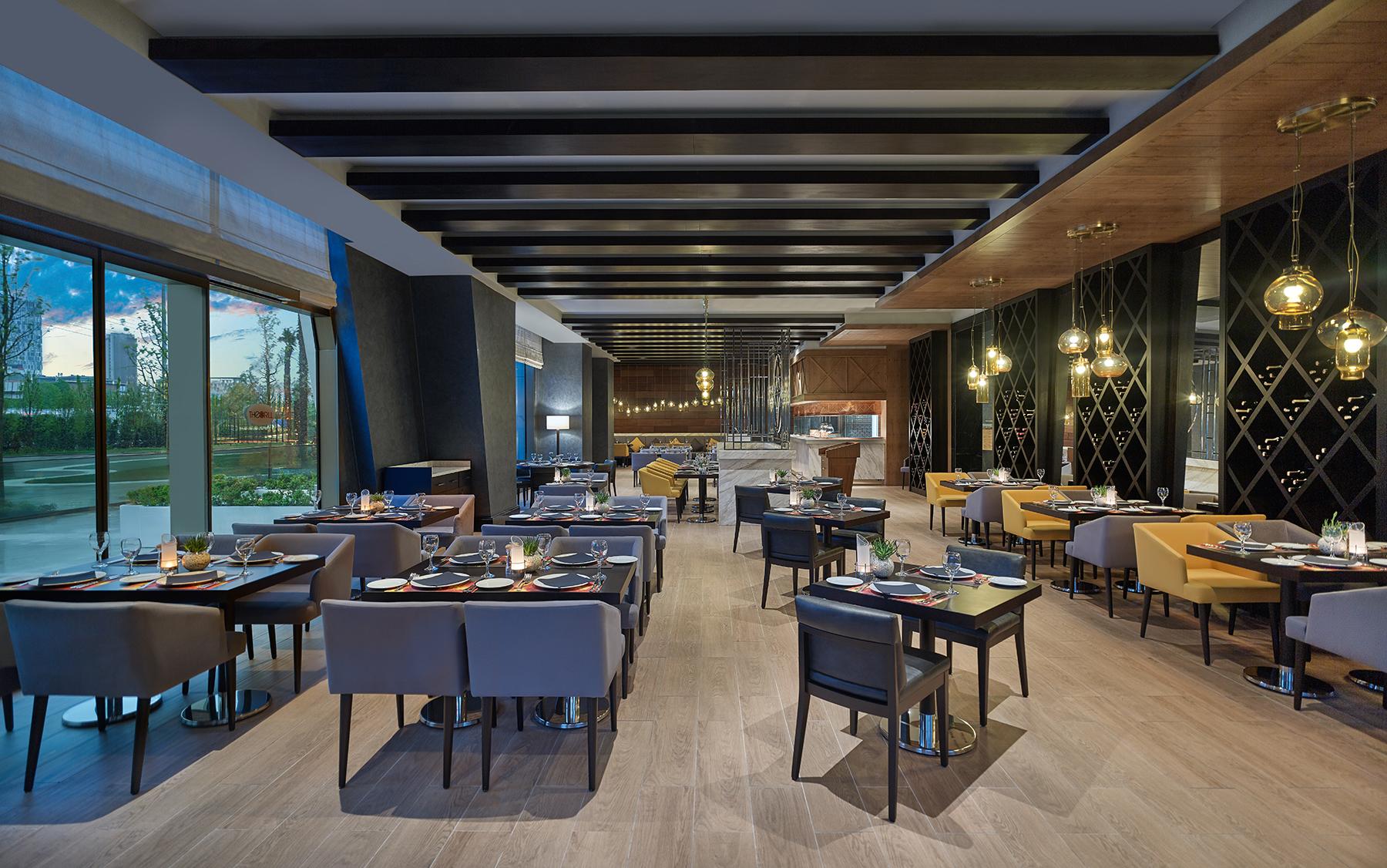 Готель Elite World Grand Istanbul Basin Ekspres Екстер'єр фото The restaurant